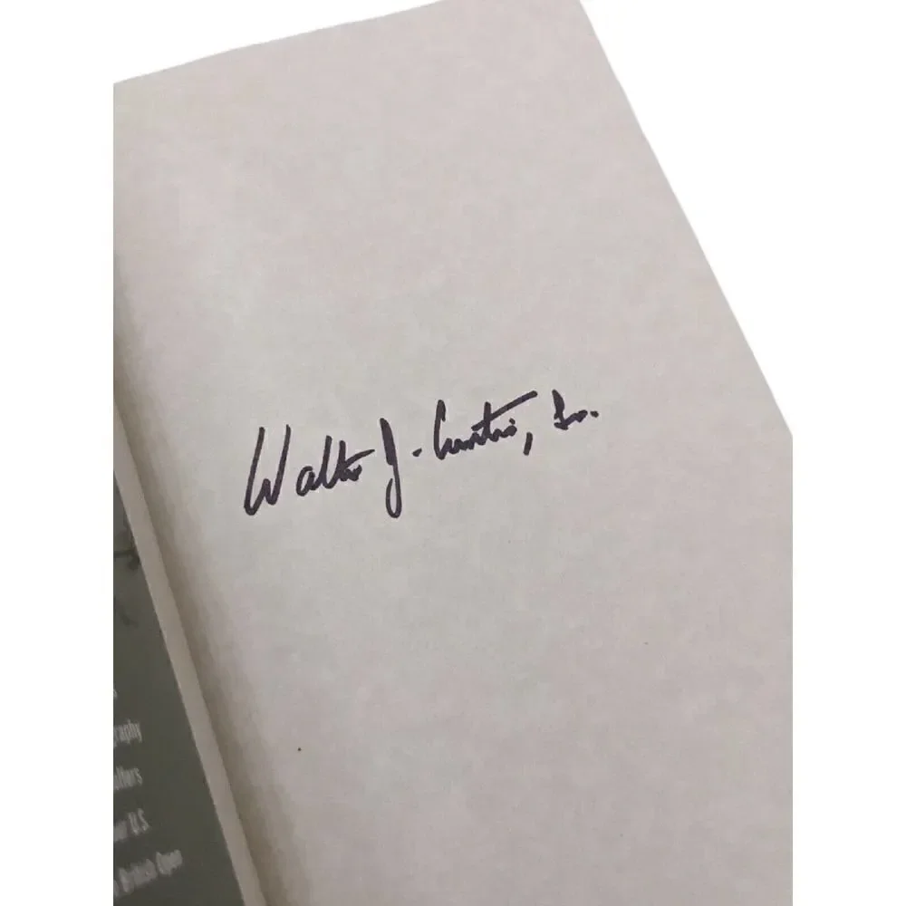 History's‎ Master Golfers 2003 Hardcover Signed Walter J. Curtis Sr. Clu